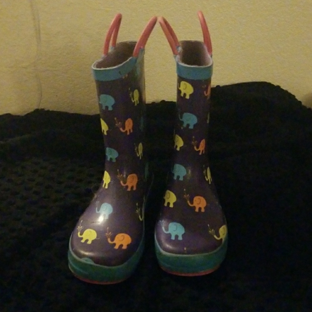 Elephant rubber boots